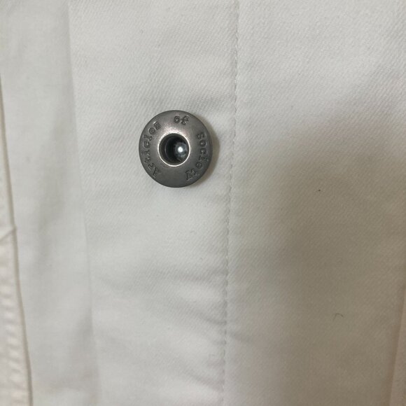 NWOT Articles of Society White Jean Jacket (M) - Picture 3 of 4
